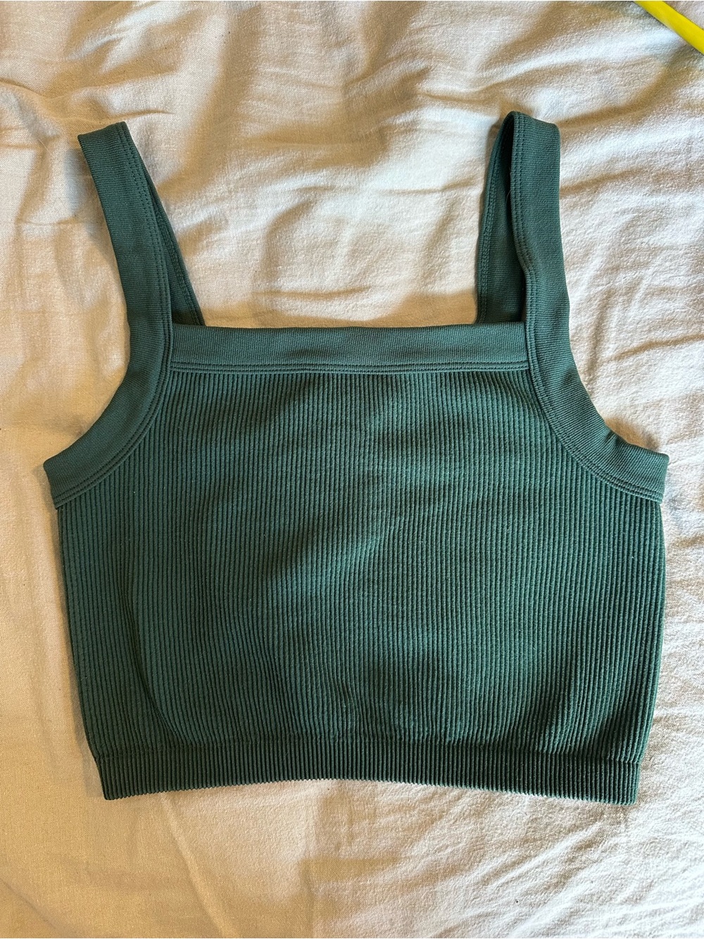 Cotton On Green Ribbed Tank Top